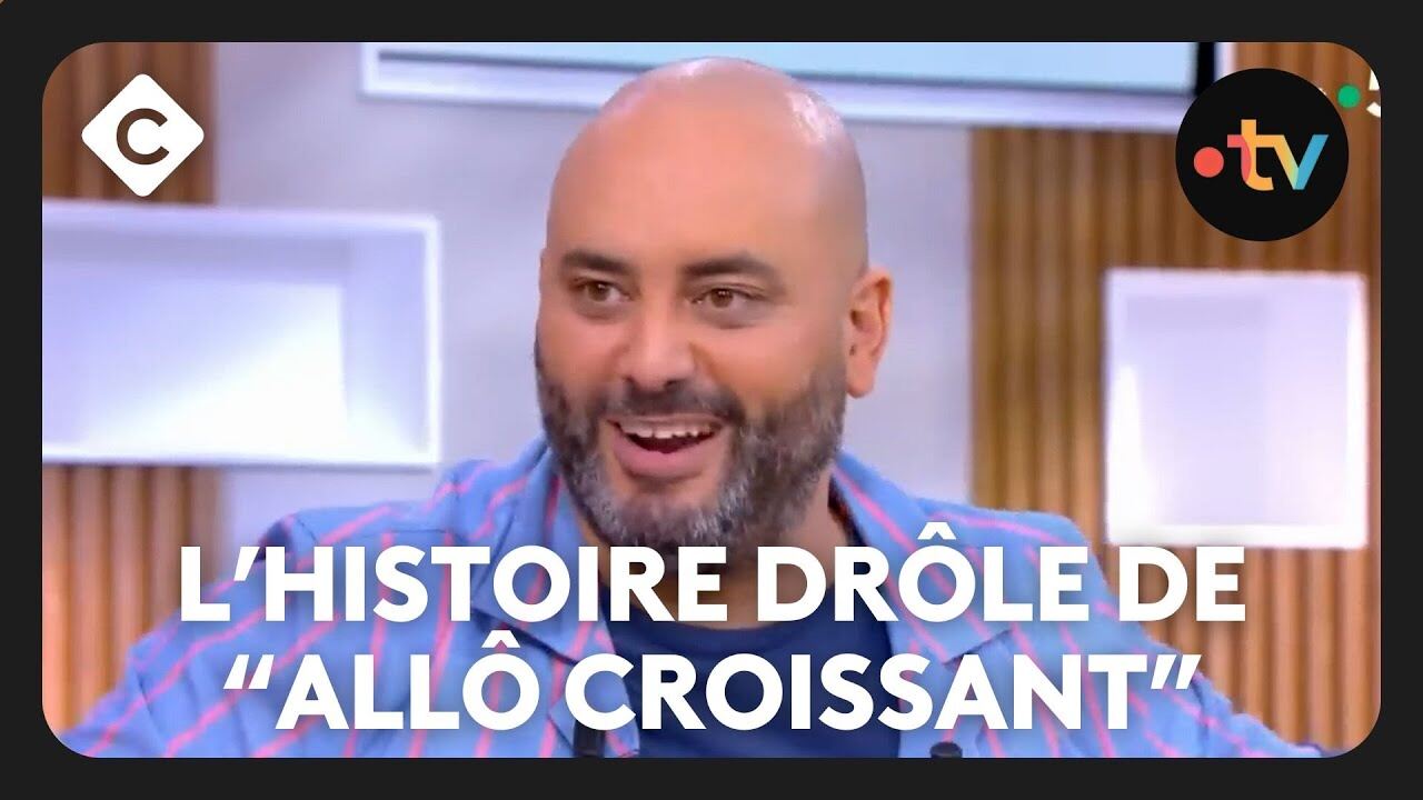 Le fondateur raconte les débuts d'Allô Croissant sur le plateau de C à Vous